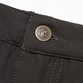 billiga Cargobyxor-Herr Militärbyxor Cargo byxor Långbyxor Ficka Rakt ben Ensfärgat Komfort Utomhus Fullängd Ledigt Dagligen Streetwear Stylish Svart Armégrön Microelastisk