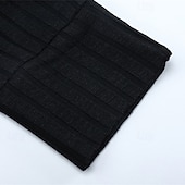 preiswerte Bedrucktes Poloshirt für Herren-Herren Polos mit Knöpfen Golfhemd Casual Sport Kargen Langarm Modisch Basic Glatt Knopf Sommer Schwarz Weiß Polos mit Knöpfen