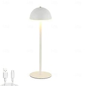 levne Stolní lampy-luxusní led kovová stolní lampa - usb nabíjecí noční stolek noční světlo do domácí obývací ložnice 1ks