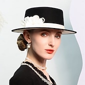 ieftine Fascinatoare și pălării-Costume de fancy Pentru femei ziua îndragostiților Derby Ascot Festivalul curselor de cai Adulți Pălărie