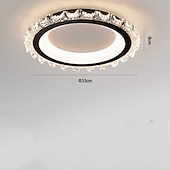 ieftine Lumini Reglabile-Plafoniera led modernă reglabilă Plafoniera dormitor 76w Lampă de designer cu dimmerare continuă minimalism
