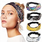economico Accessori e altro-Retrò Vintage Anni &#039;80 Fascia Paillettes Per donna Halloween Mascherata Performance Parata dell&#039;Orgoglio Mese dell&#039;orgoglio Adulti Fascia