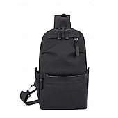 economico Borselli da uomo-Per uomo Borsa a tracolla Borsello da petto Borse a tracolla Nylon Esterno Casual / quotidiano Cerniera Tasche multiple Massima capacità Leggero Tinta unica Nero Blu Grigio