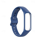 זול להקות שעונים של סמסונג-צפו בנד ל Samsung Galaxy Fit E SM-R375 סיליקוןריצה תַחֲלִיף רצועה מתכוונן רצועת ספורט צמיד