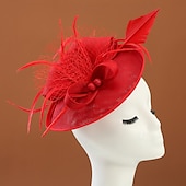 tanie Fascynatory i kapelusze-kapelusz na przyjęcie herbaciane - 2025 kapelusz na przyjęcie herbaciane Kentucky Derby z lat 20. XX wieku nakrycie głowy dla kobiet i dziewcząt