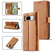 levne Ostatní pouzdra-telefon Carcasă Pro Google Pixel 9 Pro Pixel 9 Pro XL Pixel 8 Pro Pixel 8 Pixel 9 Pixel 7 Pixel 7 Pro Pixel 6 Pixel 6 Pro Flip Cover se stojánkem Magnetické Slot pro kartu Retro TPU PU kůže