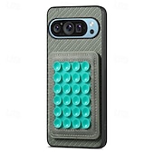 זול תיק טלפון אחר-טלפון מגן עבור גוגל Pixel 9 Pro Pixel 8 Pro Pixel 8 פיקסל 9 Pixel 7 Pixel 7 Pro Pixel 6 Pixel 6 Pro כיסוי אחורי ניתן לניתוק מגנטי תמיכה בטעינה אלחוטית רטרו TPU סיבי פחמן