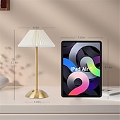 お買い得  テーブルランプ-USB 充電式アイアンアート ミニマリスト テーブルランプ - 屋内用テーブルライトの横にタッチコントロール 1 個