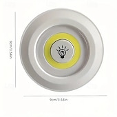 preiswerte Puck Lichter-6-teiliges LED-Unterbauleuchten-Set, dimmbar mit Fernbedienung, LED-Puckleuchten, perfekt für Küche, Schlafzimmer, Kleiderschrank