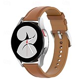 billige Samsung klokkebånd-Klokkerem til Samsung Galaxy 3 41mm Watch 42mm PU-lær Erstatning Stropp Justerbar Solo loop Armbånd