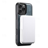 お買い得  iPhone用ケース-電話 ケース 用途 iPhone 16 Pro Max プラス iPhone 15 プロマックスプラス iPhone 14 13 12 Pro Max Plus バックカバー スタンド付き 磁石バックル ワイヤレス充電をサポート レトロ風 TPU PUレザー