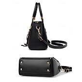 cheap Handbag &amp; Totes-Women&#039;s Green Quilted Handbag with Gold Handle, Leopard Print Scarf Accent, and Crossbody Strap for Casual and Office Use