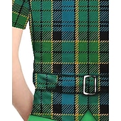 billiga Pojkens 3D Vision &amp; Geometri-St Patrick Pojkar 3D Grafisk T-shirt Kortärmad Sommar Vår Mode Grundläggande Barn 4-12 år Rund hals Utomhus Ledigt Dagligen Normal