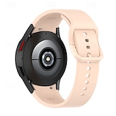 abordables Correas de reloj Samsung-Ver Banda para Samsung Galaxy 3 41mm Silicona Reemplazo Correa Ajustable Bucle en Solo Loop Pulsera