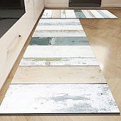 economico Tappeti corridoio-tappeto effetto legno vintage tappeto da cucina tappeto antiscivolo antiolio tappeto da soggiorno tappeto da interno ed esterno arredamento camera da letto tappeto da bagno tappeto da ingresso zerbino