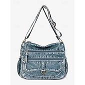 economico Borse a Tracolla-borsa a tracolla vintage in similpelle marrone da donna con più tasche - casual ed elegante, perfetta per l&#039;uso quotidiano