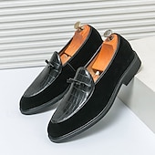 levne Poloformální-pánské hnědé mokasíny z umělého semiše s krokodýlím vzorem a mašlí – stylové slip-on boty pro formální i neformální příležitosti
