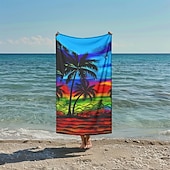 baratos conjuntos de toalhas de praia-toalha de praia de sol e praia de qualidade premium ultramacia absorvente leve durável secagem rápida design vibrante perfeito para praia piscina banhos de sol viagem acessório de verão confortável e elegante