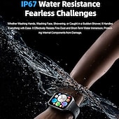 cheap Smartwatch-696 MT67 Smart Watch 1.96 inch Smartwatch Fitness Running Watch Bluetooth ECG+PPG Pedometer Call Reminder Compatible with Android iOS Women Men Long Standby Waterproof Media Control IP 67 40mm Watch