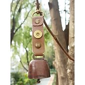 abordables Accesorios para acampar-Campana de oso para exteriores, carillón de viento para ambiente de campamento, accesorio de llavero, campana de alerta de senderismo, campana colgante para mascotas