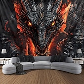 abordables animaux tentures-Tapisserie Murale Artisanale Grand Tapisserie Décor Mural Photo Arrière-plan Couverture Rideau Décoration Maison Chambre Salon