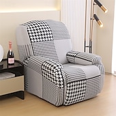 baratos Cobertura de Sofa-capa de sofá reclinável antiderrapante com tudo incluído massagem preguiçoso menino único assento capa de sofá durável poltrona capa protetora elástica para sala de estar ou móveis de escritório