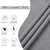 preiswerte Klassisches Poloshirt für Herren-Herren Poloshirts Golfshirt Lässig Sport Klassisch Kurzarm Mode Cool Farbblock Knöpfe Sommer Frühling &amp; Herbst Normale Passform Dunkelgrau Poloshirts
