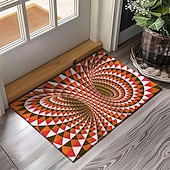 billiga Dörrmattor-3d vortex dörrmatta köksmatta golvmatta halkfri område matta oljesäker matta inomhus utomhus matta sovrum dekor badrumsmatta entré matta optisk illusion