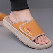 preiswerte Urlaubsandalen-Verstellbare Slide-Sandalen für Herren – bequeme, rutschfeste, leichte Freizeit-Hausschuhe für drinnen und draußen