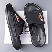 preiswerte Urlaubsandalen-Verstellbare Slide-Sandalen für Herren – bequeme, rutschfeste, leichte Freizeit-Hausschuhe für drinnen und draußen