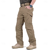 levne Cargo kalhoty-Pánské Kargo kalhoty Taktické kalhoty Taktická Dağcı Pantolonu Kapsa na zip Multi kapsa Bez vzoru Rychleschnoucí Lehká váha Plná délka Venkovní Outdoor a turistika Kalhoty Taktická Maskovací čern