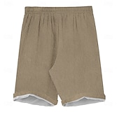 economico Animali &amp; Uccelli-Per uomo Leone Stampa animal Pantaloncini Pantaloncini da spiaggia Pantaloncini casual Vita normale Streetwear Retrò vintage Esterno Per eventi Abbigliamento di strada A cordoncino Vita elastica Con
