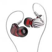 levne Drátové špunty do uší-kabelová sluchátka s mikrofonem 3,5mm sluchátka do uší zvuková izolace vodotěsná bezšňůrová stereo sluchátka bohaté basy s 1,2metrovým kabelem ovládání hlasitosti pro telefon notebook pc tablet mp3 přehrávač