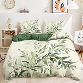 preiswerte 100% Baumwolle-Bettbezug-Set der floralen Tropenserie, 3-teilig, 100 % Baumwolle oder Polyester, perfekt als Muttertagsgeschenk, superweich, hautfreundlich, langlebig