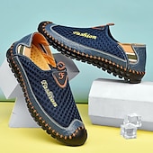 economico Slip-ons e mocassini da uomo-Per uomo Mocassini e Slip-Ons Mocassini comodi Retato Microfibra Comodo Antiscivolo Mocassino Nero Blu Marrone