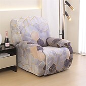 baratos Cobertura de Sofa-capa de sofá reclinável antiderrapante com tudo incluído massagem preguiçoso menino único assento capa de sofá durável poltrona capa protetora elástica para sala de estar ou móveis de escritório