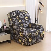 baratos Cobertura de Sofa-capa de sofá reclinável antiderrapante com tudo incluído massagem preguiçoso menino único assento capa de sofá durável poltrona capa protetora elástica para sala de estar ou móveis de escritório