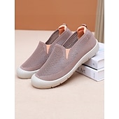 economico Ballerine da donna-scarpe slip-on leggere e traspiranti da donna in rete: scarpe casual da passeggio per viaggi, attività all&#039;aperto e comfort quotidiano