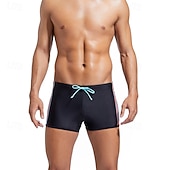 Χαμηλού Κόστους Ανδρικά Σορτς Κολύμβησης-Ανδρικά Σορτσάκια Κολύμβησης Μαγιό Βερμούδα Ριγέ Κουρελού Κορδόνι Γρήγορο Στέγνωμα Άνετο Αναπνέει Μαγιό Παντελόνια Φούστες Σέρφινγκ Παραλία Θαλάσσια Σπορ Καλοκαίρι