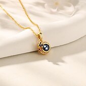 cheap For Women-Personalized Photo Projection Necklace Custom Best Gift for Mom - Customized Pendant with Photo, Ideal Personalized Gift for Lovers, Family, or Friends, Perfect for Wedding