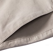economico Pantaloni Elite da Uomo-Per uomo Chinos Bottoni Tasca Tinta unica Traspirante Indossabile Lunghezza intera All&#039;aperto Casuale Quotidiano Elegante Semplice Nero Giallo Micro-elastico