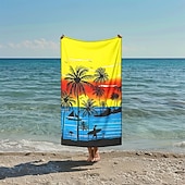 baratos conjuntos de toalhas de praia-toalha de praia de sol e praia de qualidade premium ultramacia absorvente leve durável secagem rápida design vibrante perfeito para praia piscina banhos de sol viagem acessório de verão confortável e elegante