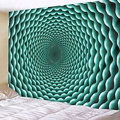 cheap Trippy Tapestries-3D Vortex Hanging Tapestry Dazzling Optical Illusion Wall Art Large Tapestry Mural Decor Photograph Backdrop Blanket Curtain Home Bedroom Living Room Decoration