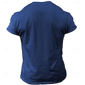 ieftine Tricouri amuzante pentru bărbați-Bărbați Amuzant Tricou Manșon scurt Tricou Tipărire 3D Stil Nautic Cămașă Modă Zilnic Stradă Zilnic Negru Albastru piscină Trifoi Vară Primăvară Îmbrăcăminte S M L XL XXL XXXL