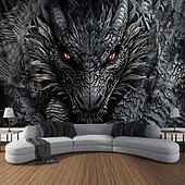 abordables animaux tentures-Tapisserie Murale Artisanale Grand Tapisserie Décor Mural Photo Arrière-plan Couverture Rideau Décoration Maison Chambre Salon