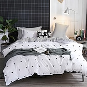 economico Set copripiumino-set copripiumino a farfalla delicato motivo a farfalla per un arredamento da camera da letto grazioso ed elegante realizzato in tessuto morbido e traspirante per il massimo comfort e durata