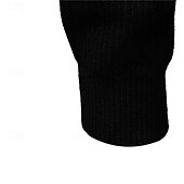preiswerte Lässige Jacken-Herren übergangsjacke Collegejacke Täglich Tasche Ganzjahres Farbblock Mode Stehkragen Regulär Schwarz Weiß Grau Jacken