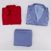 رخيصةأون أزياء رجالية-زوجان زي الكرنفال برونو غاغا زي تأثيري ملابس الكوسبلاي للبالغين رجالي عيد الرعب مهرجان مناسب للحفلات أداء خشبة المسرح أزياء هالوين سهلة تلبيس