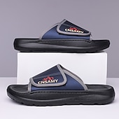 preiswerte Urlaubsandalen-Verstellbare Slide-Sandalen für Herren – bequeme, rutschfeste, leichte Freizeit-Hausschuhe für drinnen und draußen