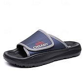 preiswerte Urlaubsandalen-Verstellbare Slide-Sandalen für Herren – bequeme, rutschfeste, leichte Freizeit-Hausschuhe für drinnen und draußen